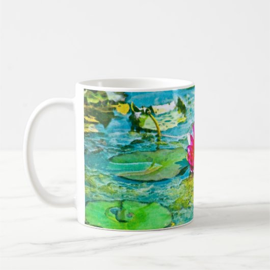 Waterlelieblad Koffiemok (Links)