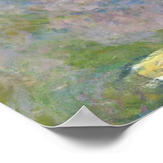 Waterlelies (1919) Claude Monet landschapskunst Poster (Hoek)