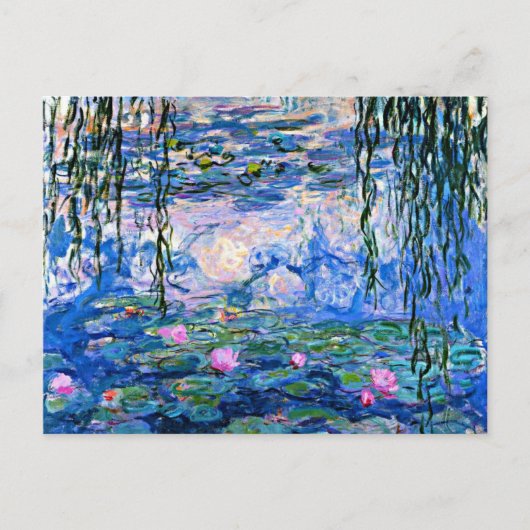 Waterlelies - 1919 Impressionistisch kunstwerk Briefkaart (Voorkant)
