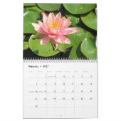 Waterlelies 2012, Dubbele Pagina Kalender (Feb 2027)