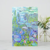 waterlelies-38 briefpapier (Staand voorkant)