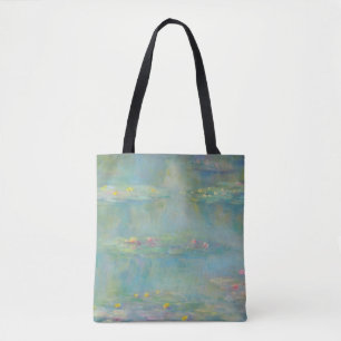 Waterlelies 3 door Claude Monet Tote Bag