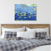 Waterlelies 9 canvas afdruk (Insitu (Slaapkamer))
