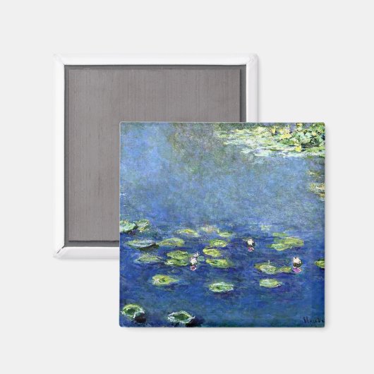 Waterlelies 9 magneet (Voorkant / Achterkant)