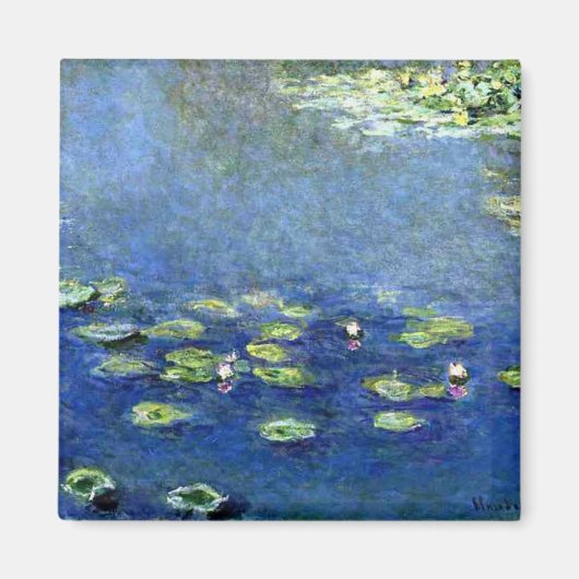 Waterlelies 9 magneet (Voorkant)