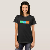 Waterlelies (achterkant) t-shirt (Voorkant volledig)
