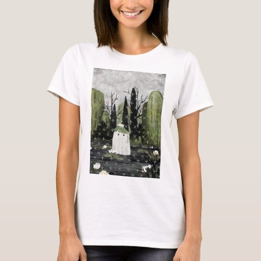 Waterlelies Actieve T-shirt (Voorkant)