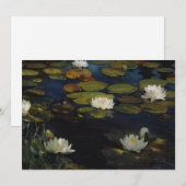 Waterlelies | Albert Edelfelt (Voorkant / Achterkant)