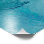 Waterlelies, beeldende kunst olieverfschilderij, C Foto Afdruk (Hoek)