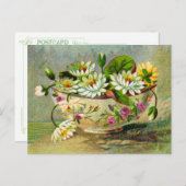 Waterlelies Briefkaart (Voorkant / Achterkant)