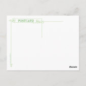 Waterlelies Briefkaart (Achterkant)