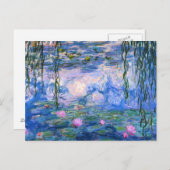 Waterlelies Briefkaart (Voorkant / Achterkant)