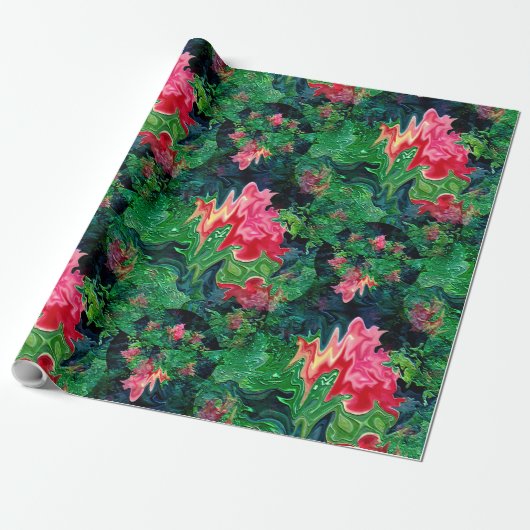 Waterlelies..... Cadeaupapier (Uitgerold)