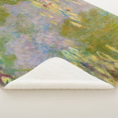 Waterlelies | Claude Monet | Sherpa Deken (3/4)
