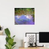 Waterlelies, De Wolken, Poster (Thuiskantoor)