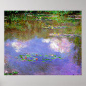 Waterlelies, De Wolken, Poster (Voorkant)