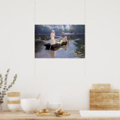 Waterlelies door Abbott Fuller Graves Poster (Keuken)