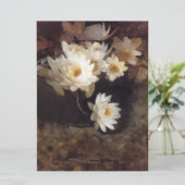 Waterlelies (door Abbott Henderson Thayer) Kaart (Staand voorkant)