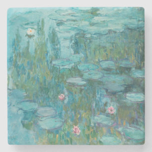 Waterlelies (door Claude Monet, 1915) Stenen Onderzetter