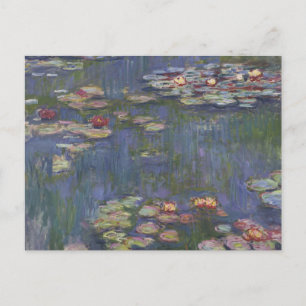 Waterlelies door Claude Monet Briefkaart