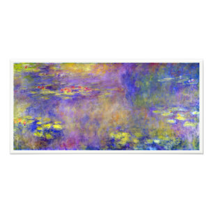 Waterlelies door Claude Monet Foto Afdruk