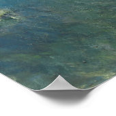 Waterlelies door Claude Monet Poster (Hoek)