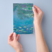 Waterlelies door Claude Monet Schilderij Flyer (Hand)