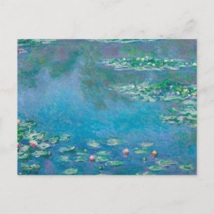 Waterlelies door Claude Monet Schilderkunst Briefkaart