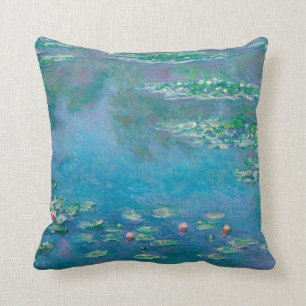 Waterlelies door Claude Monet Schilderkunst Kussen