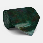 Waterlelies (door Claude Monet) Stropdas (Opgerold)