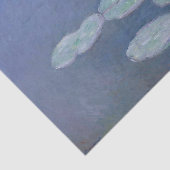 Waterlelies door Claude Monet Tissuepapier (Detail)