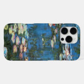 Waterlelies door Claude Monet, Vintage Impressioni iPhone Hoesje (Achterkant horizontaal)