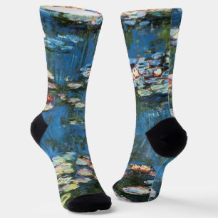 Waterlelies door Claude Monet, Vintage Impressioni Sokken