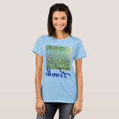 Waterlelies door Claude Monet, Vintage Impressioni T-shirt (Voorkant volledig)