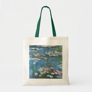 Waterlelies door Claude Monet, Vintage Impressioni Tote Bag