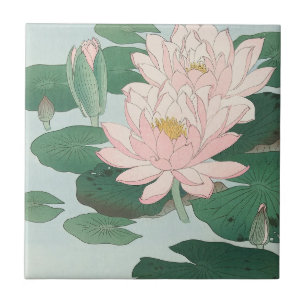 Waterlelies door Ohara Koson Tegeltje