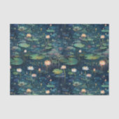 Waterlelies en Bloemen Tissuepapier (Voorkant)