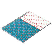 Waterlelies en libellen, spiraalvormig Notitieboek (Linkerzijde)