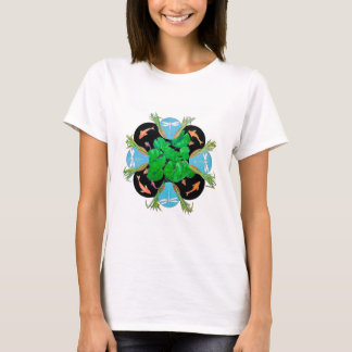 Waterlelies en Rushes T-shirt