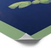 Waterlelies Foto Poster (Hoek)
