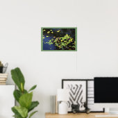Waterlelies Foto Poster (Thuiskantoor)