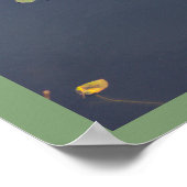Waterlelies Foto Poster (Hoek)