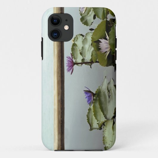 Waterlelies in vijver bij oceaan Case-Mate iPhone case (Achterkant)
