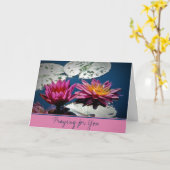 Waterlelies Kaart (Gele Bloem)