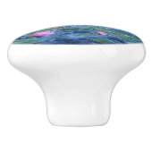 Waterlelies Keramische Knop (Zijkant)