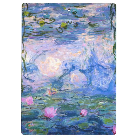 Waterlelies Klembord (Achterkant)