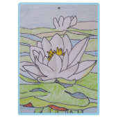 Waterlelies Klembord (Achterkant)