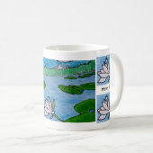 Waterlelies Koffiemok (Voorkant rechts)