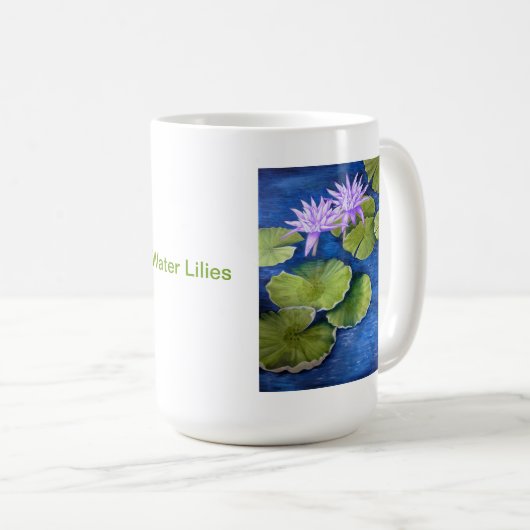 Waterlelies Koffiemok (Voorkant rechts)
