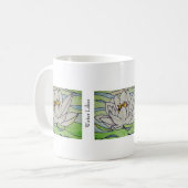 Waterlelies Koffiemok (Voorkant links)